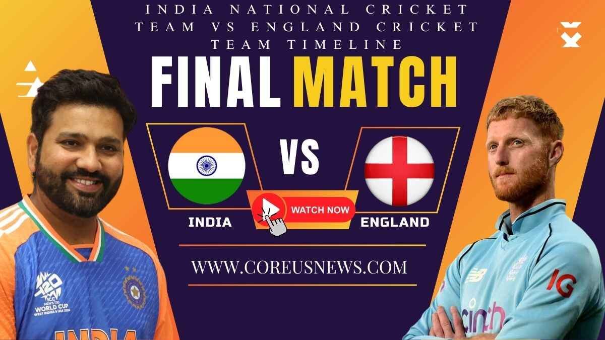 India National Cricket Team vs England Cricket Team Timeline